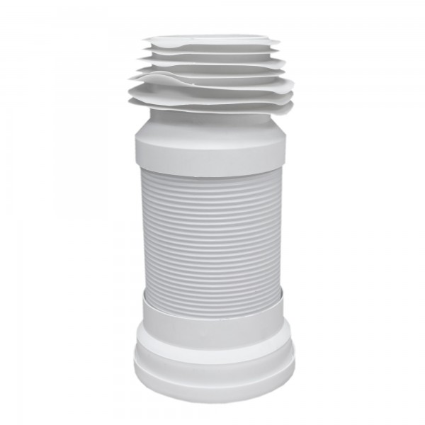 Manguito w.c extensible corto