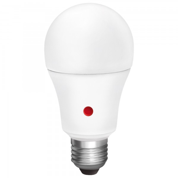 Bomb.led estandar sens.crepusc.e27 10w.c