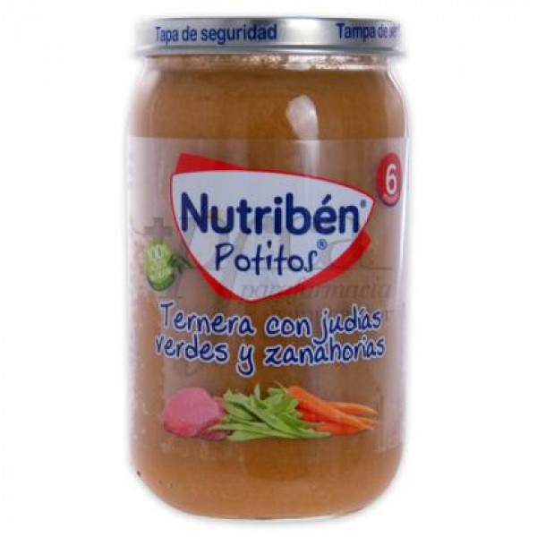 Nutriben Ternera Judias y Zanahorias 235 g