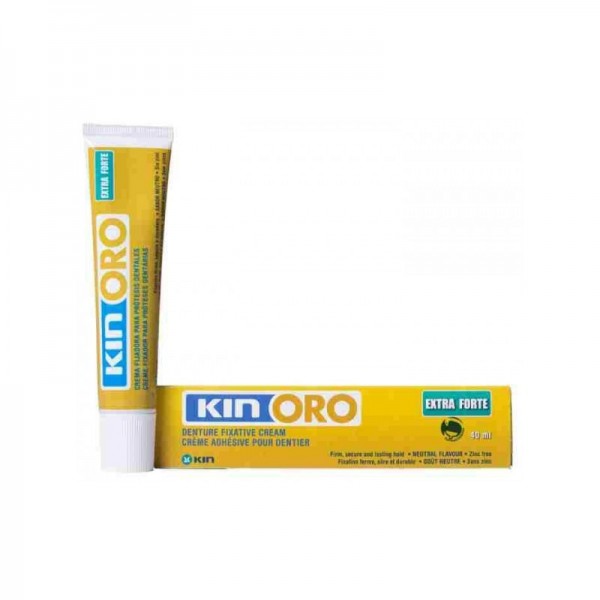 Kin Oro Crema Fijadora Extra Forte 40 ml