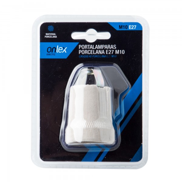 Bl.portalamparas onlex e-27 porcel.m10