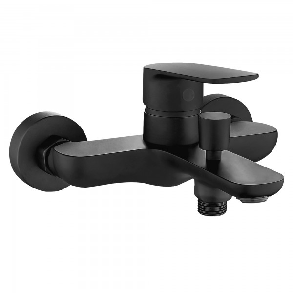 Monomando coral black bañera