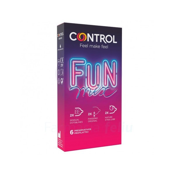 Control Preservativos Fun Mix 6 Uds