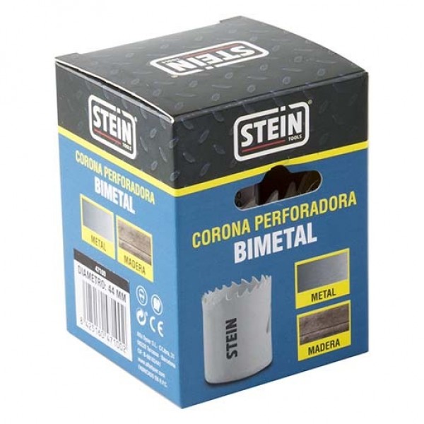 Corona stein perforadora bimetal 89 mm.