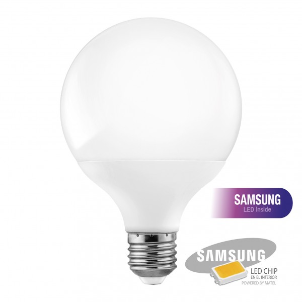 Bomb.led samsung globo g120 e27 17w.fria (caja de 5 unidades)