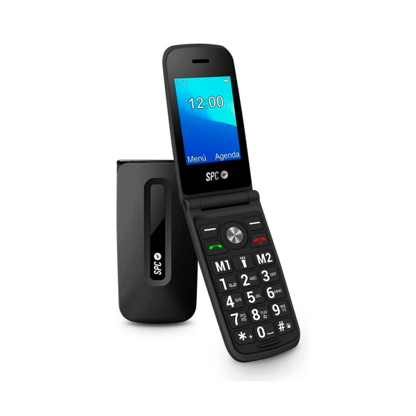 Spc 2325n titan telefono movil bt fm negro