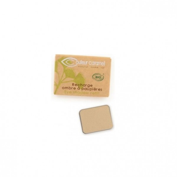 Couleur caramel eyeshadow sombra de ojos nº008 beige jaune recarga 1un