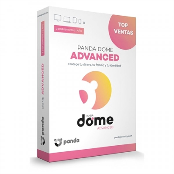 Panda dome advanced 2 dispositivos 1año