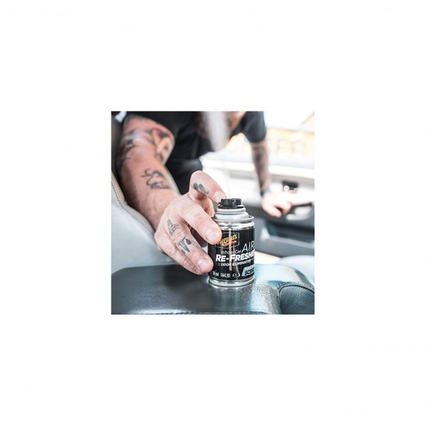 Meguiar's G181302EU Air Re-Fresher Black Chrome - Eliminador de Olores Aroma Black Chrome