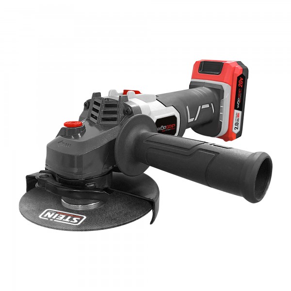 Amoladora 115mm. worgrip 20v. 1 bat 2 ah