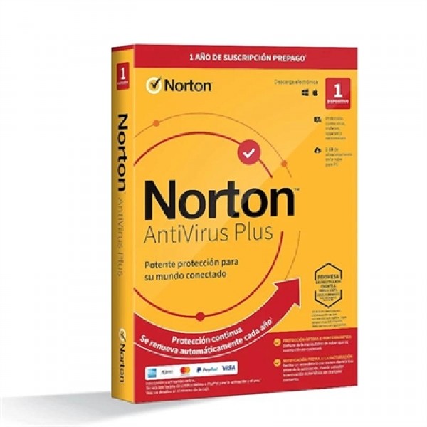 Norton antivirus 2gb es 1us 1 dispositivos 1a