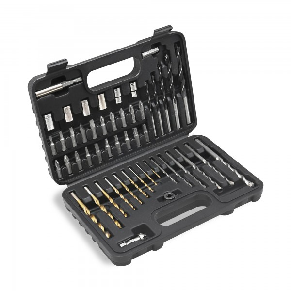 Juego brocas y puntas  50 pcs.