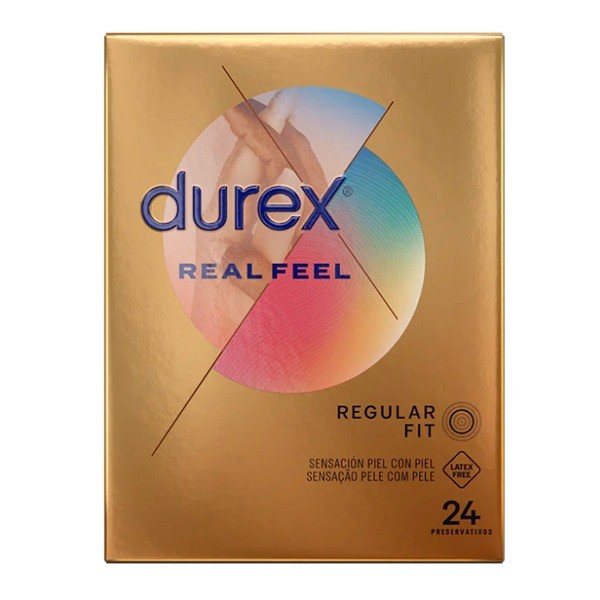 Durex Preservativos Real Feel Sin Latex 24 Uds
