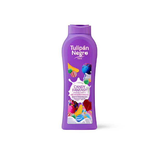 Tulipán Negro gel de baño y ducha Candy Fantasy 650 ml