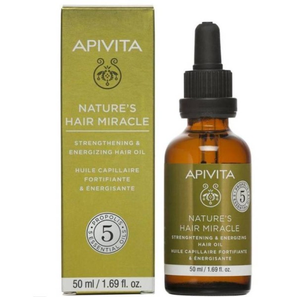 Apivita Nature's Hair Miracle Aceite Capilar Fortificante 50ml