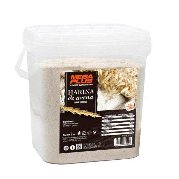 Harina avena natural 2kg