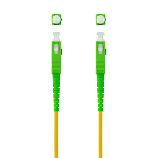 Nanocable cable fibra sc/apc lszh amarillo 5m
