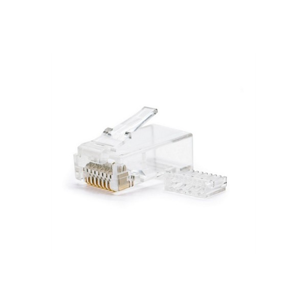 Nanocable conector rj45 categoria 6 utp 100 und.