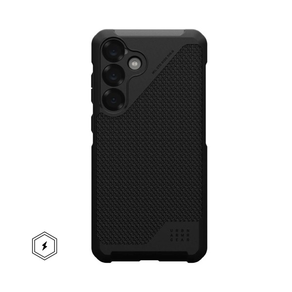 Uag funda metrópolis / samsung galaxy s25 plus / negro kevlar