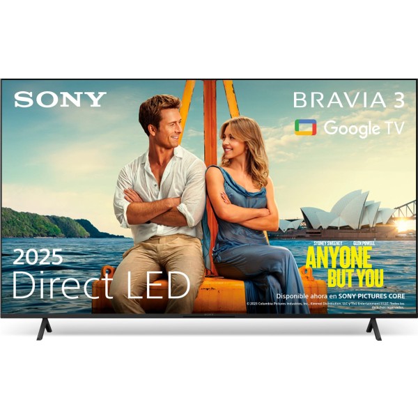 Sony bravia 3 k-55s3 / televisor smart tv 55" direct led uhd 4k hdr