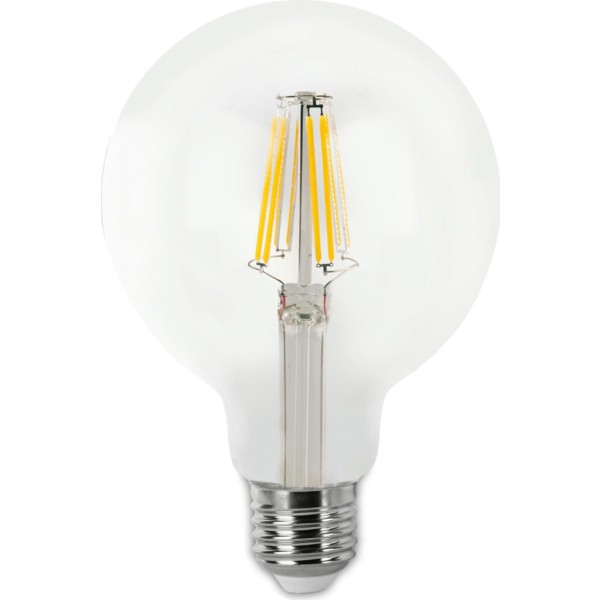 Bomb.led filam.globo  g80 clara e27 8w.n