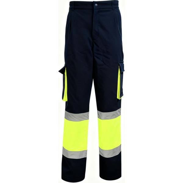 Pantalon reflec.softshell strecht t. l