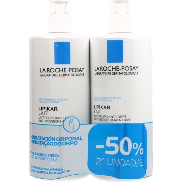 La Roche Posay Lipikar Leche 750ml + 750 ml Prom