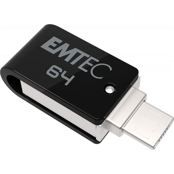 Emtec mobile & go micro-usb plata / pendrive 64gb micro-usb 2.0