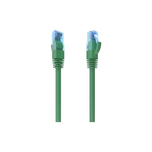 Aisens cable rj45 cat.6 utp awg26 cca verde 30cm