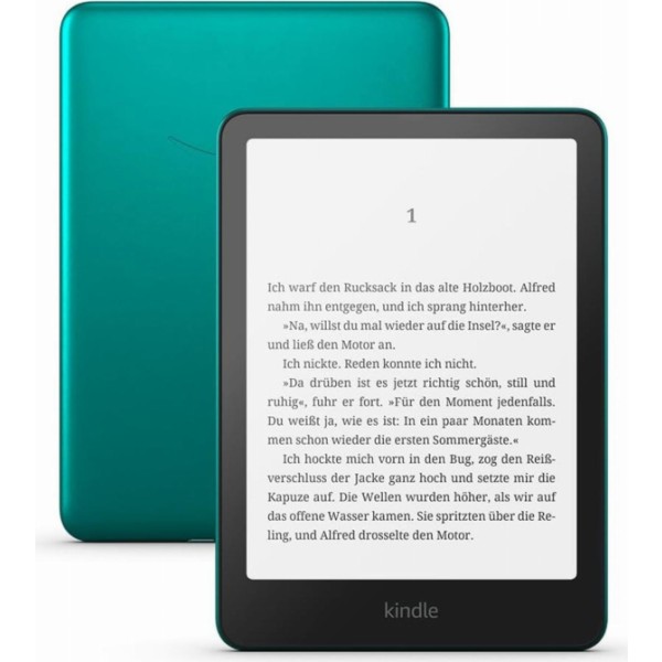 Amazon kindle paperwhite signature edition lector de e-book pantalla táctil 32 gb wifi verde, metálico